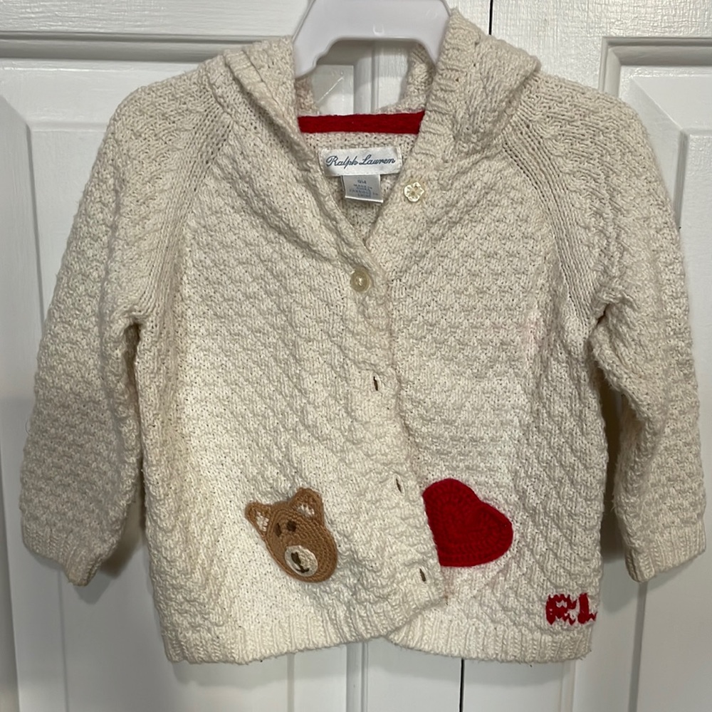 Ralph Lauren button up sweater